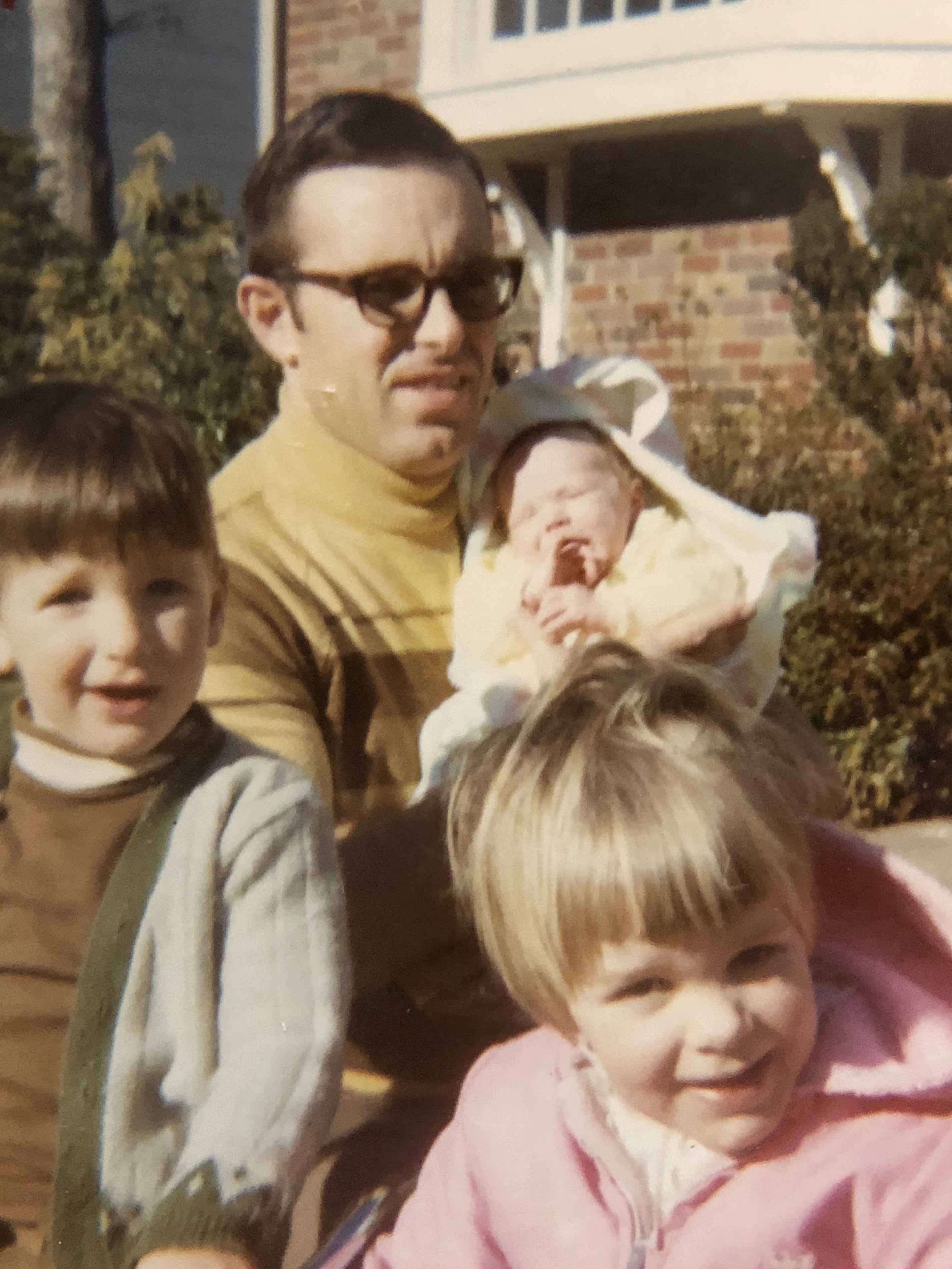 Dad and Kids 1970